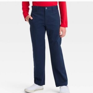 Boy's Blue School Uniform Pants - Cat & Jack - 7